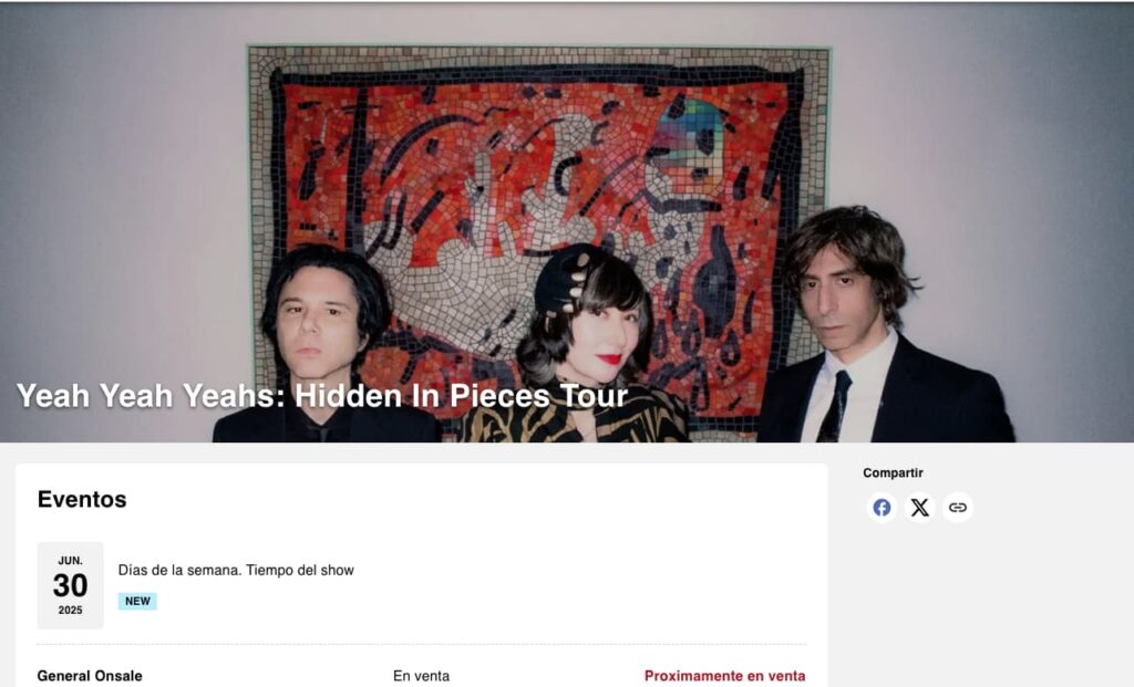 Yeah Yeah Yeahs en México