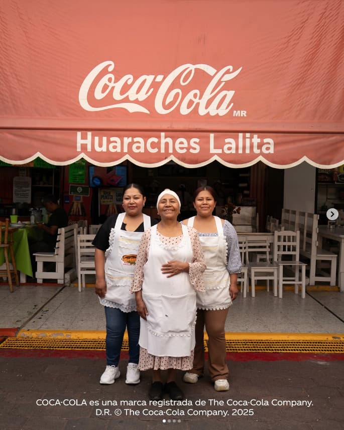 Coca-Cola Sombras de rojo