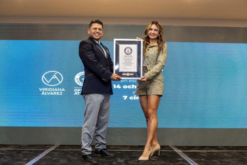 Récord Guinness Viridiana Álvarez