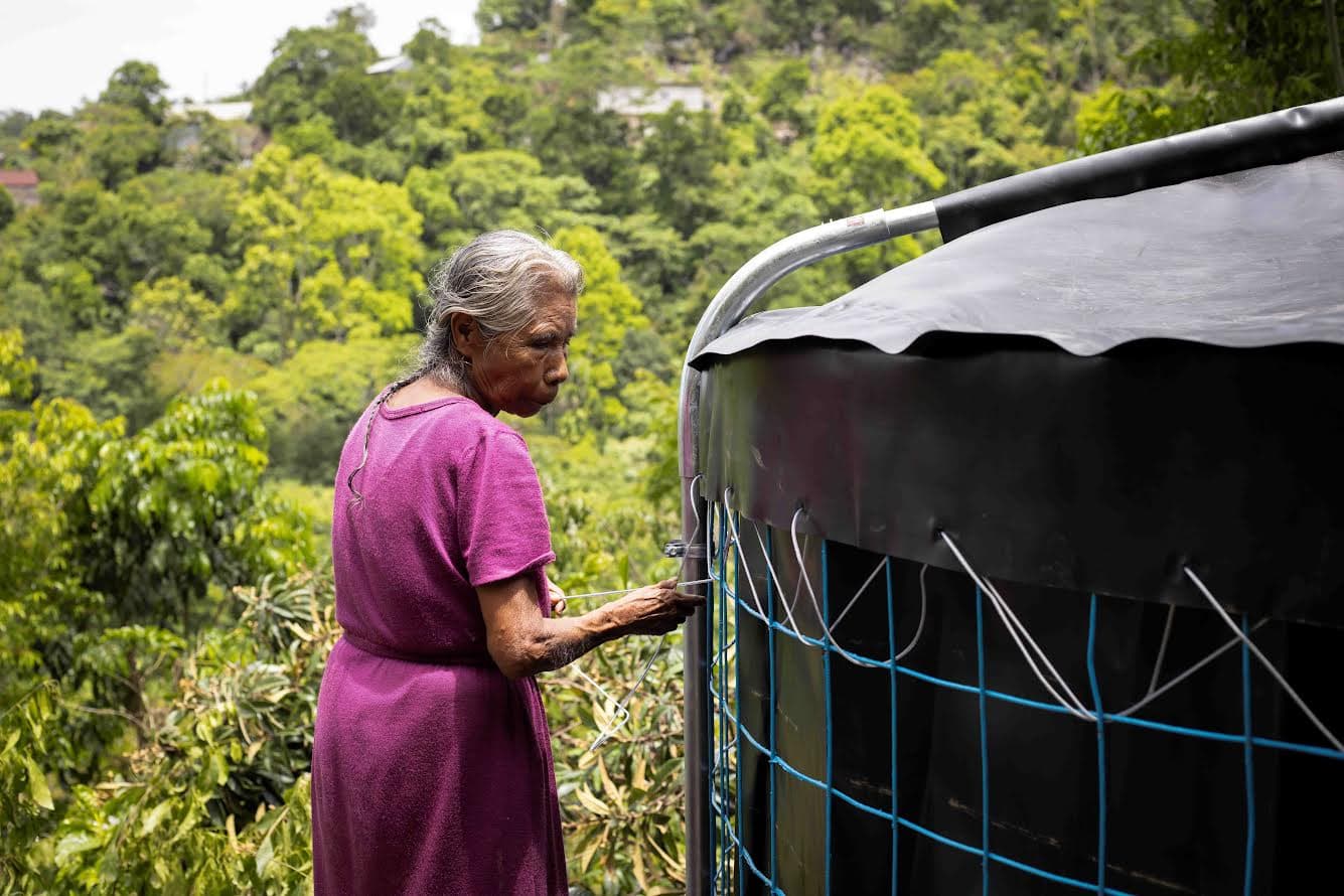 Captar agua de lluvia