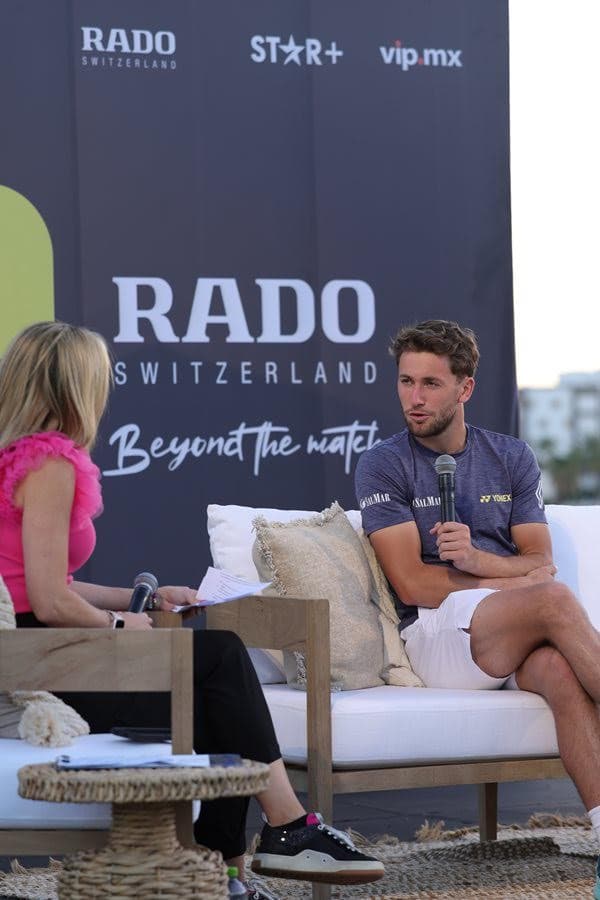 Rado cronometrará el Mifel Tennis Open 2025