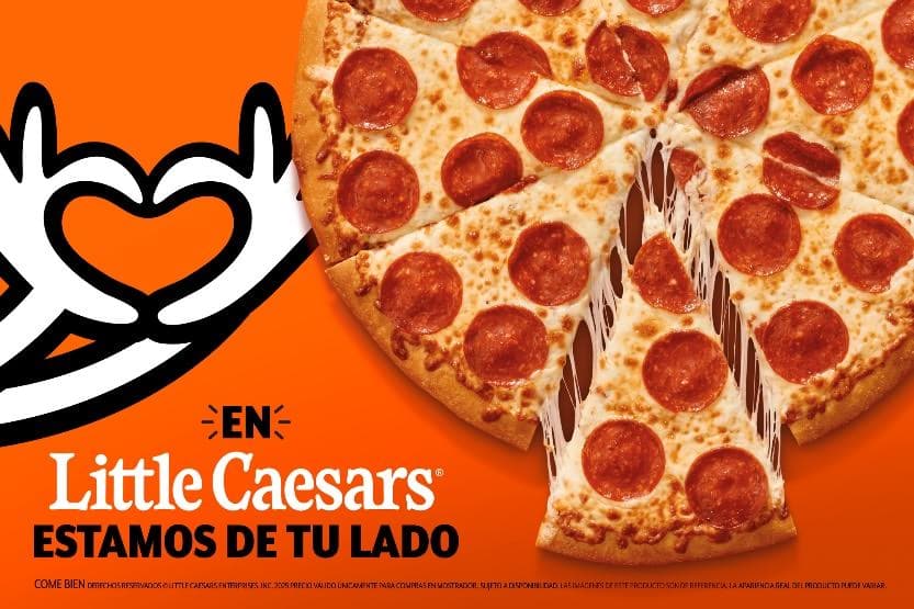 Little Caesars lanza campaña “Estamos de tu lado”
