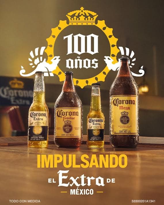 Corona 100 años 