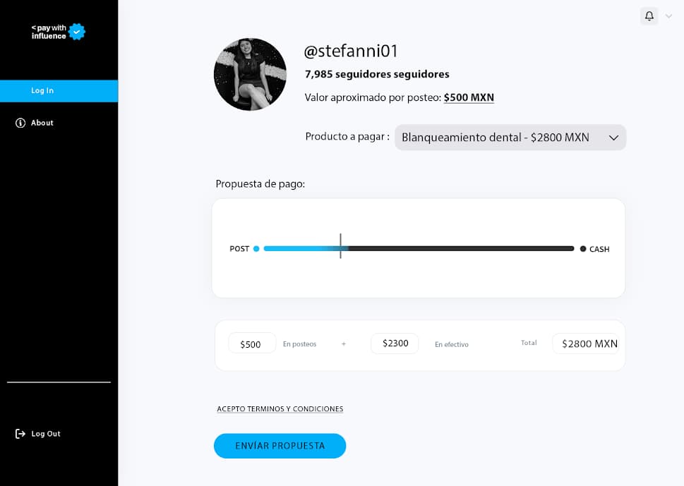 followers forma de pago