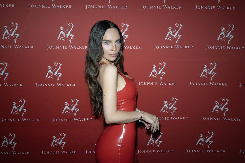 Belinda y Johnnie Walker